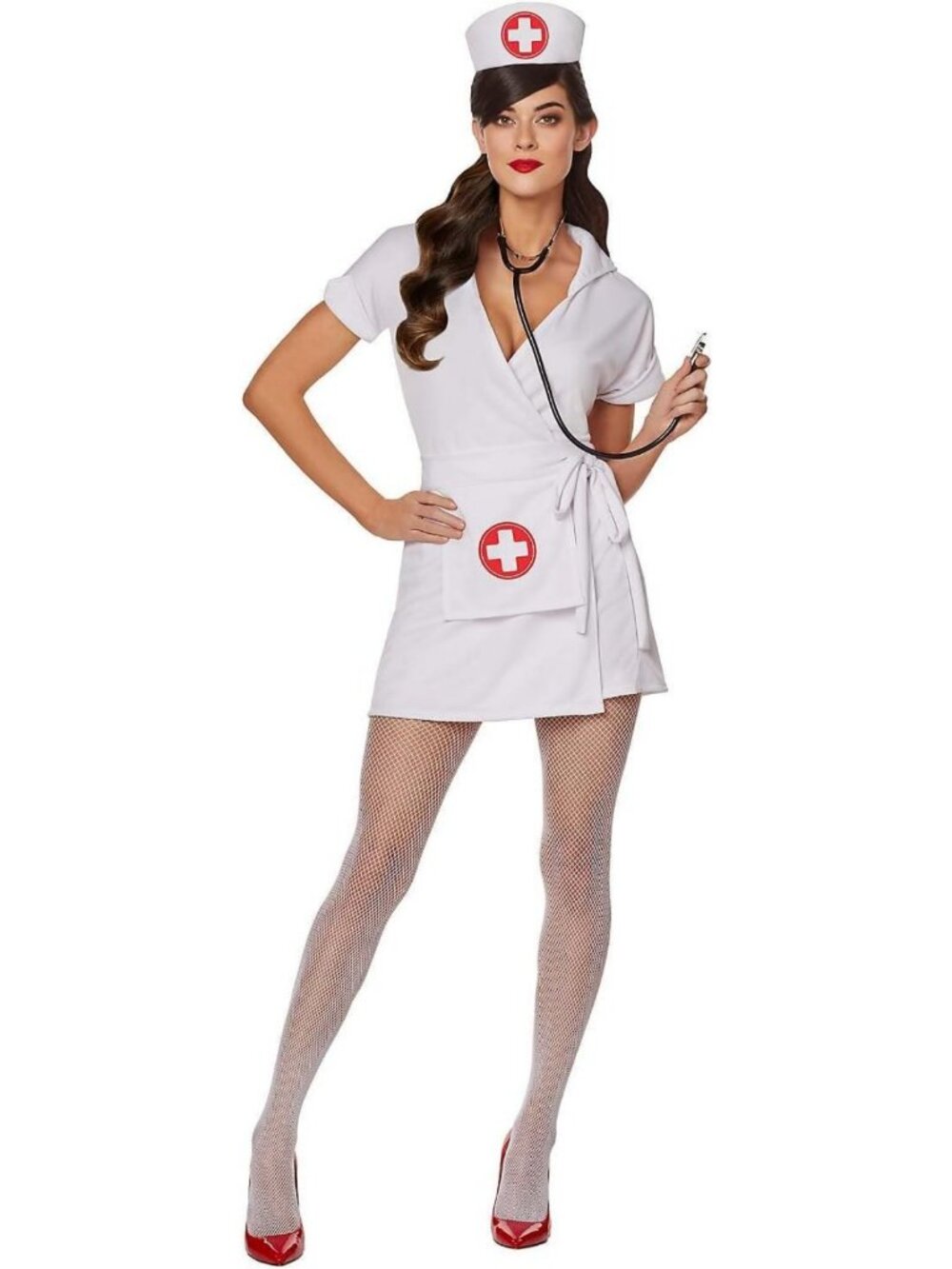 Spirit Halloween Adult Classic Nurse Costume, Nurse Outfit